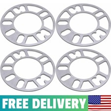 GAsupply 5mm Universal Wheel Spacers, 4 Pcs Universal Wheel Adapters for Most 4