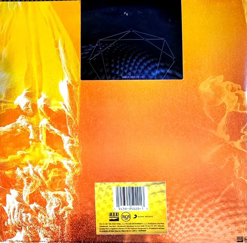 TOOL FEAR INOCULUM - 180-GRAM VINYL 3-LP SET " NEW, SEALED " - Image 2 of 2