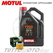 Tagliando MV AGUSTA F3 800 RC 2016 2017 / Kit 4L Olio Motul 7100 10W40 Filtro
