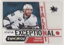2018-19 Upper Deck Synergy Exceptional Talent 674/749 Rourke Chartier #ET-33 y0t
