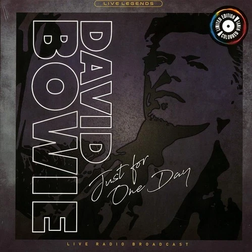 David Bowie - Just For One Day: Santiago, Chile, 1990 (CLEAR VINYL)