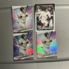 (4) 2024 Topps Series 2 Stars Of MLB Jasson Dominguez #SMLB-35 & 2024 Topps #60 