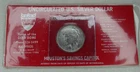 1922 Peace Silver Dollar Uncirculated American Savings Vintage Bank Advertising