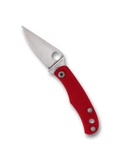 Spyderco Slip Joint Pocket Knife 12C27 Sandvik Steel Blade G10 Handle - C133GRDP