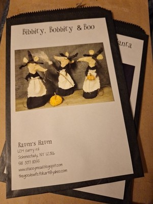 Raven's Haven by Stacey Mead Primitive Folk Design Template Instructions- 2...