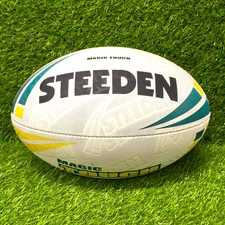 Vintage Steeden Magic Touch Rugby Full Size Ball New 