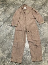 Military Coveralls Flyers 44R CWU-27/P Class 2 Tan 380 Carter Industries Mint