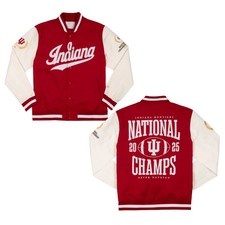 New Indiana 1Hoosiers 2025 CFP National Champions Bomber Jacket All Size