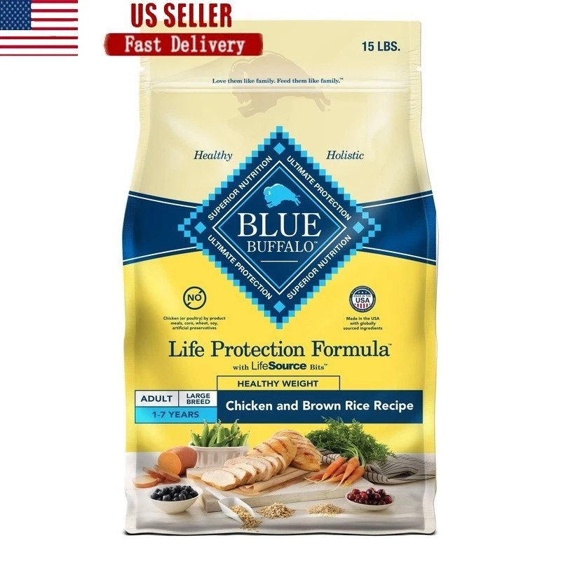 Healthy Weight Dry Dog Food Natural Ingredients Immune Support Kibble Nutrition
