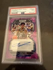 AJ Griffin 2022 Prizm Draft Picks Auto Purple Ice 38/99 PSA 9