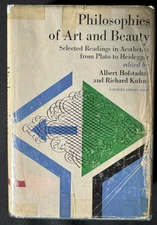 Philosophies of Art and Beauty 1964 HC/DJ 1st Ed. Plato to Heidegger Modern Libr