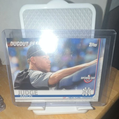 Topps Opening Day Aaron Judge Dugout Peek DP-9 New York Yankees Card