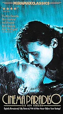 Cinema Paradiso The New Version Sealed VHS Remastered Miramax Watermark Vintage 