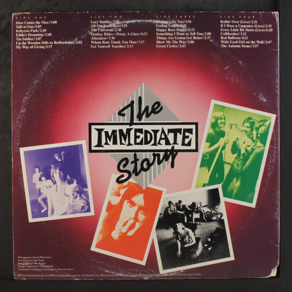 洋楽 Small Faces /The Immediate Story SMALL FACES: the immediate story vol. 2 SIRE 12