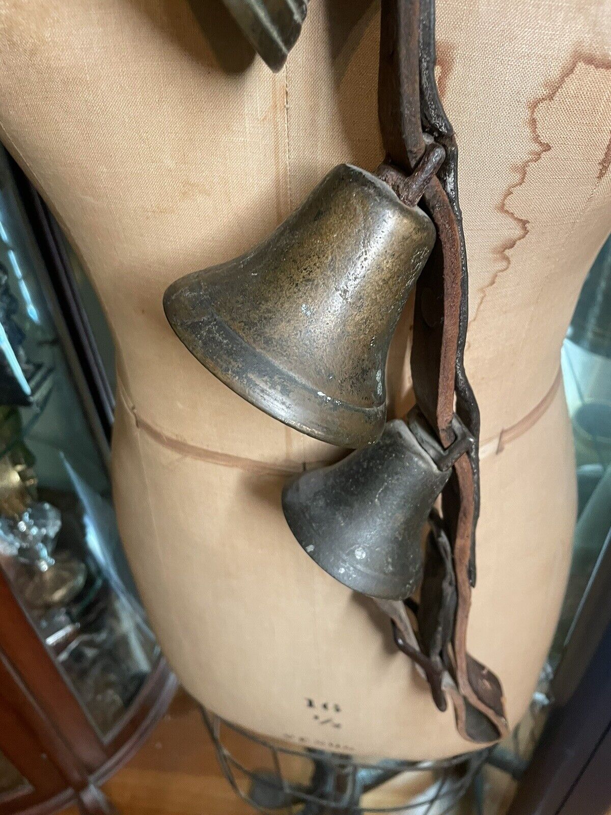 1878 chiantel fondeur brass sleigh bells