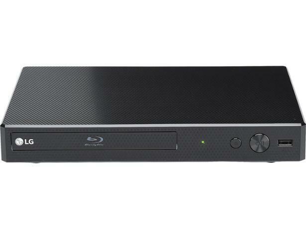 LG BP250 Blu-ray Player, Fully Region Free, Blu-Ray+DVD