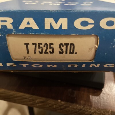 TRW Ramco T7525 STD piston rings   3.5625  Diameter Chevy Chevy Truck GMC Ford