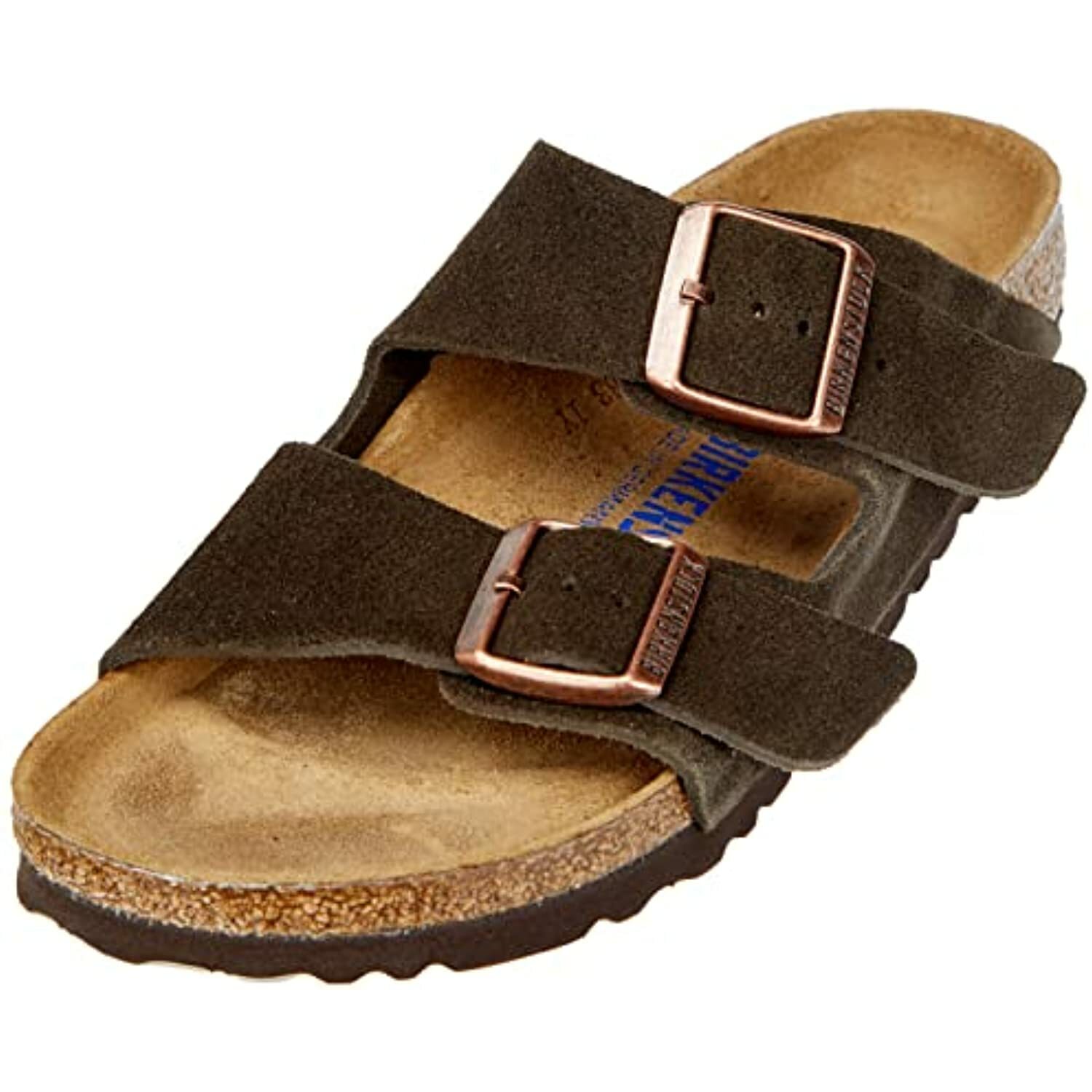 Birkenstock Unisex Arizona, Mocha Suede