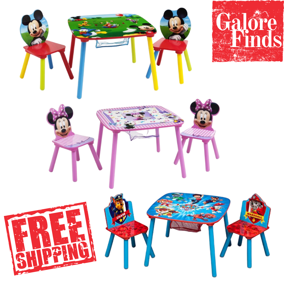 mickey mouse activity table set