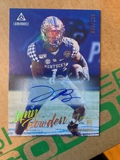 2020 PANINI LUMINANCE LYNN BOWDEN JR. ROOKIE AUTOGRAPH 64/100 ~ #178 RAIDERS