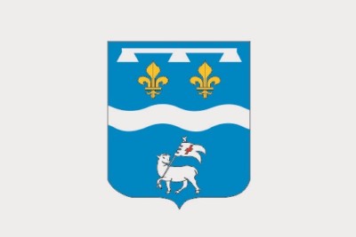 Aufkleber Saint Jean le Blanc Fahne 12 x 8 cm Autoaufkleber Sticker