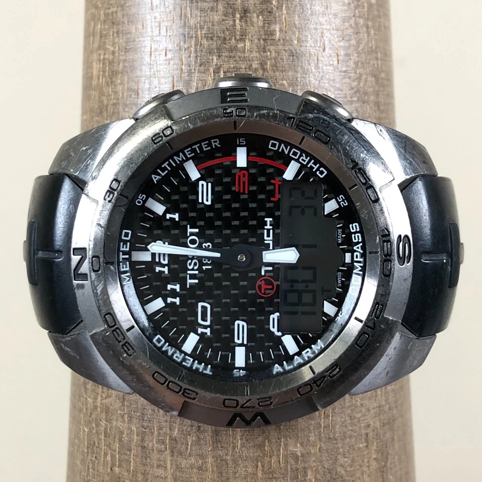 Reloj Tissot TTouch Expert Hombre Estuche Titanio Cuarzo Analógico Digital 43mm G2U Foto 2 de 4