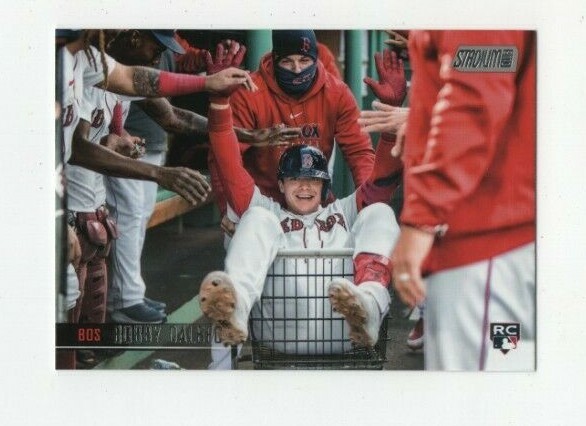 2021 TOPPS STADIUM CLUB BASEBALL ROOKIE BOBBY DALBEC BOSTON RED SOX #125