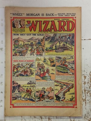 WIZARD #1472 1ST MAY 1954 BRITISH WEEKLY UK COMIC *
