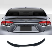 For 2020-2026 Toyota Corolla Sedan Gloss Black JDM Rear Trunk Spoiler Wing Lip
