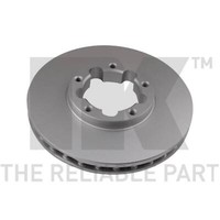 NK 2X Bremsscheibe Ø276 Mm BelüFtet Beschichtet FüR Toyota Avensis Liftback