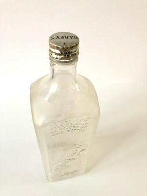Antique Empty Embossed H A Gilbey S Gin Bottle 1930s With Original Cap Ebay