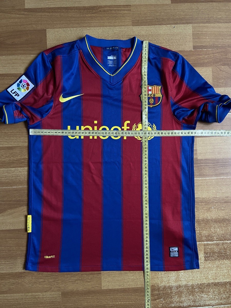 BARCELONA 2009 2010 HOME FOOTBALL SHIRT SOCCER JERSEY NIKE 343808