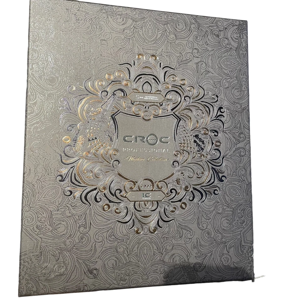 Master Collection Croc Professional IC Digital Secador de Pelo Negro Nuevo en Caja Foto 2 de 4