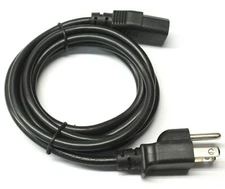 Cable Power Cord for View Sonic PJD5132 PJD5134 PJD5155 PJD5255L Projectors