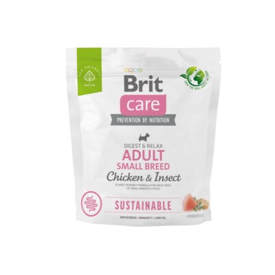 8595602558674 BRIT Care Dog Sustainable Adult Small Breed Chicken & Insect  
