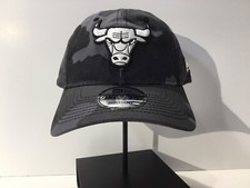 New Era 9Twenty Chicago Bulls Hat Cap Adjustable NBA Basketball Grey Camo