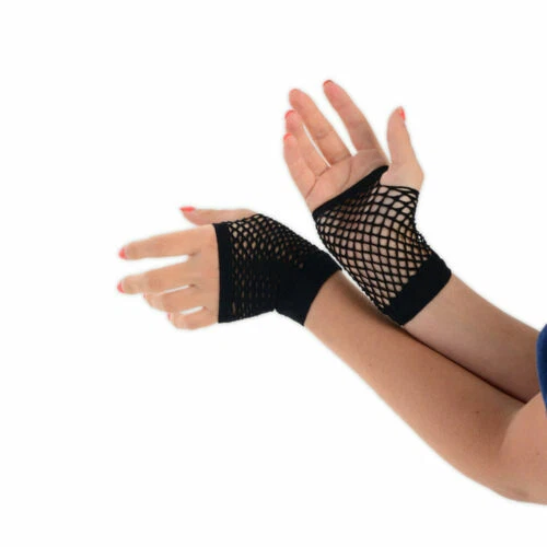 Fingerlose Damen-Handschuhe & -Fäustlinge Fischnetz