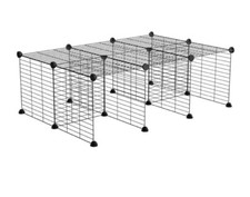 3x2 C&C Cage Stand By EMI-Piggies ( Guinea Pig Cage Run Set Up Enclosure 3 X 2 )