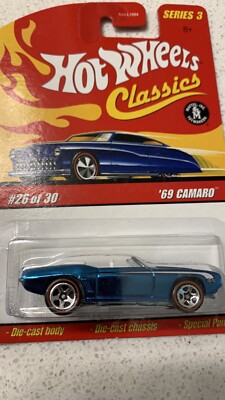 Hot WHeels Classics '69 CAMARO カマロ Hot Wheels Classics Series 3 1969 Camaro Blue 26 of 30 | eBay