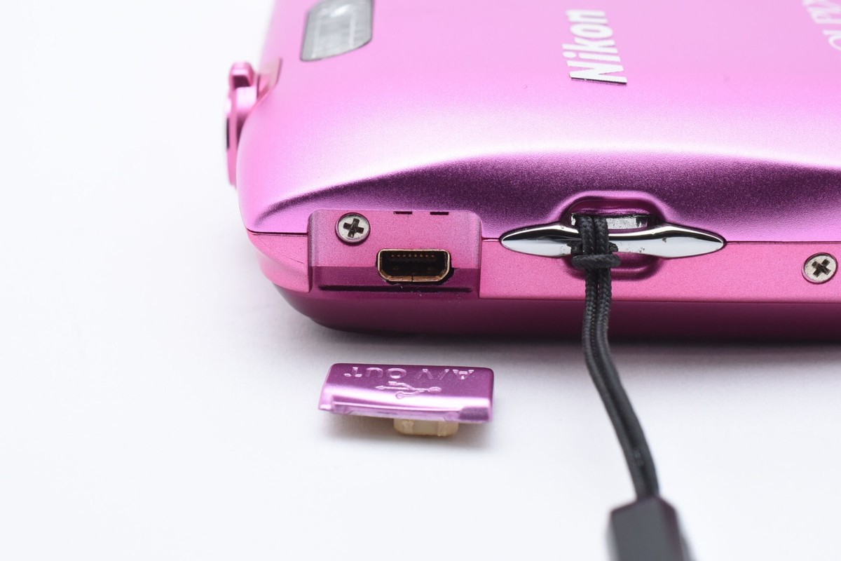 Nikon COOLPIX S3600 Pink Digital Camera From Japan 2431997