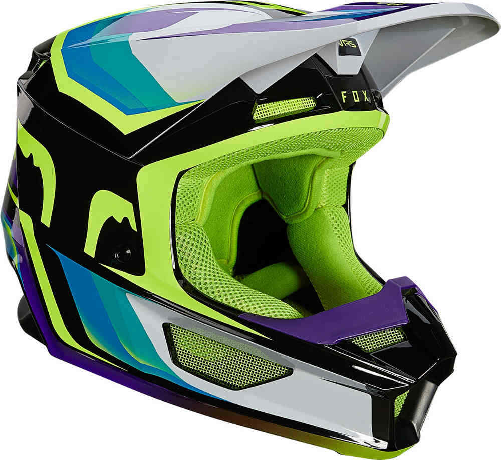 CASCO FOX V1 TRO ECE 2021 aqua motocross, enduro