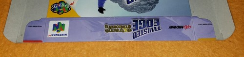 *No Game* TWISTED EDGE Extreme Snowboarding Nintendo 64 N64 Original BOX ONLY - Picture 12 of 24