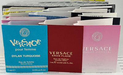Versace Perfume Collection For Men & Women Sample Spray Vials - U CHOOSE