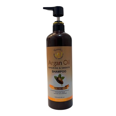 Argan Oil REPAIRING & SMOOTH SHAMPOO 1000ml (33.8 fl .oz)(Naturel Plant)