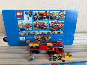 LEGO #60061 City - Airport Fire Truck (2013) --100% Complete