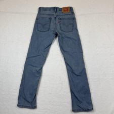 Levis 511 Youth Size 12 Reg 26x27 Slim Taper Medium Wash Red Tab Elastic Waist