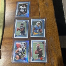 2025 NFL Donruss Optic Football Rated Rookies DUAL HOLO - Lot Of 5 ! Sanders,
