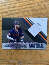 2024 topps series 1 major league material /199 Alex Bregman #MLM-AB Astros