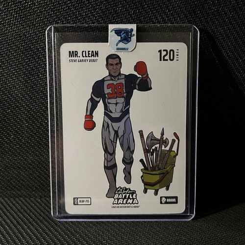 Mr. Clean (Steve Garvey) Bo Jackson Battle Arena — Brawl Blizzy Battle Foil