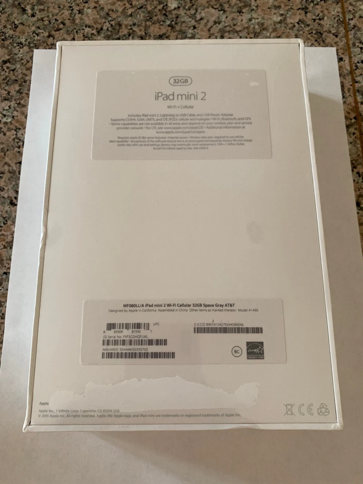 NEW iPad Mini 2 32GB Space Gray (WiFi/Cellular) iOS 9 NEW - Image 4 of 4